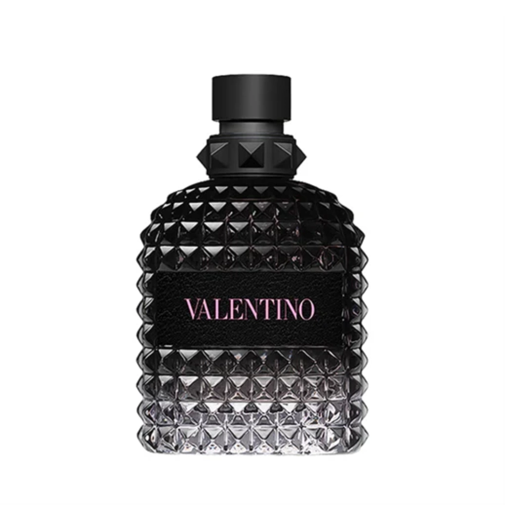 Uomo Born in Roma perfume 100ml EDT black rockstud bottle